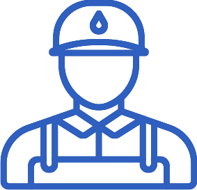 Licensed plumber icon