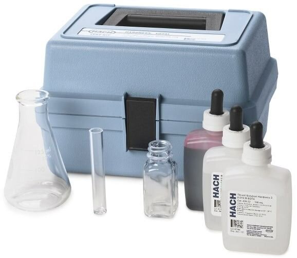 Hach water test kit we use to test your water on site | Water treatment, Kitchener-Waterloo Hach water test kit we use to test your water on site – water treatment, Einwechter Plumbing & Heating, Kitchener-Waterloo